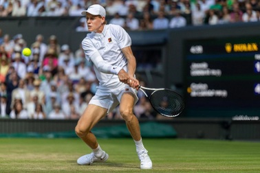 Sinner trở lại tập luyện, sẵn sàng chinh phục các giải tại Mỹ