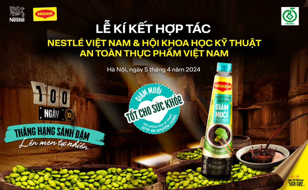 Nước tương MAGGI giảm muối tốt cho sức khỏe người tiêu dùng Việt - 1 Nước tương MAGGI giảm muối tốt cho sức khỏe người tiêu dùng Việt - 1