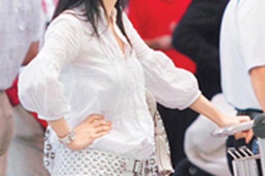 Châu Huệ Mẫn đang mang bầu?