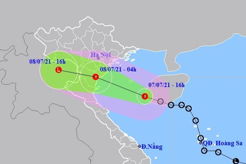 Áp thấp nhiệt đới vào Vịnh Bắc Bộ, có nơi mưa cực to - 1 Áp thấp nhiệt đới vào Vịnh Bắc Bộ, có nơi mưa cực to - 1