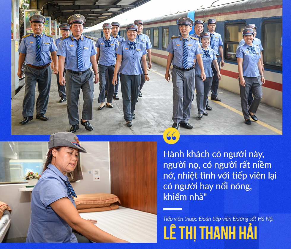 Hồi còi hỏa xa - kỳ 1: Nghề tiếp viên đường sắt lĩnh đủ vị đắng cay - 11 Hồi còi hỏa xa - kỳ 1: Nghề tiếp viên đường sắt lĩnh đủ vị đắng cay - 11