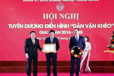 Đảng bộ Tổng Công ty Khí Việt Nam được tuyên dương điển hình “Dân vận khéo”