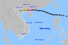 Bão Ragasa suy yếu thành áp thấp nhiệt đới trước khi vào Quảng Ninh