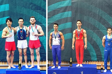 Thể thao Việt Nam giành 2 HCV thể dục dụng cụ cúp thế giới