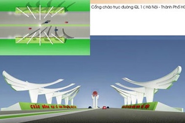 Cổng chào “mất lòng” giới kiến trúc Hà Nội