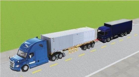 Xe kéo nhau trong trường hợp này đúng quy định không?