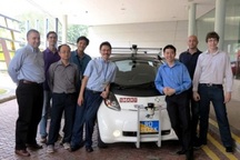  Singapore cho xe không người lái chạy ngoài đường