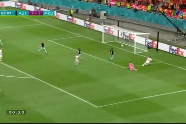 Áo vùi dập Bắc Macedonia với tỷ số 3-1
