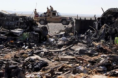 Máy bay Nga có tới "90% khả năng" bị đánh bom tại Ai Cập