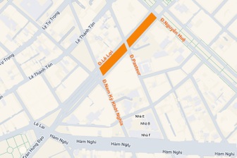 TPHCM chặn một đoạn đường Lê Lợi ở phường Sài Gòn trong 7 ngày