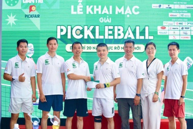 Công ty Toàn Cầu trao 20 triệu xây nhà nhân ái tại Giải Pickleball Dân trí