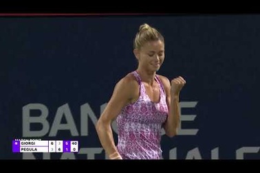 Phong cách thi đấu mạnh mẽ của Camila Giorgi