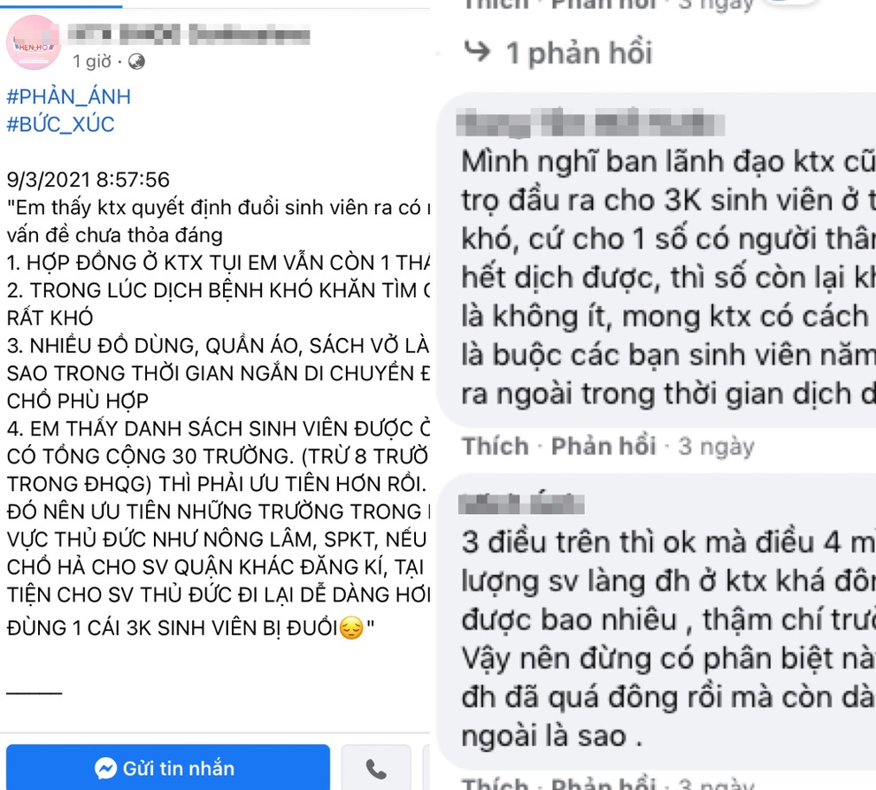 Gần 3000 sinh viên không được ở tiếp, KTX ĐH Quốc gia TPHCM nói gì? - 2 Gần 3000 sinh viên không được ở tiếp, KTX ĐH Quốc gia TPHCM nói gì? - 2