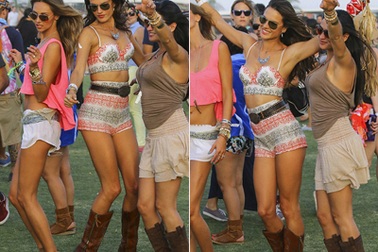 Siêu mẫu Brazil vô tư nhảy múa trên bãi cỏ