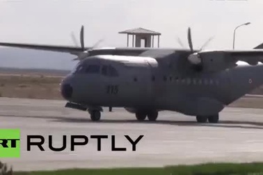 Máy bay Thổ Nhĩ Kỳ chở thi thể phi công Su-24