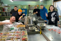 Thực đơn Giáng sinh của binh sĩ Ukraine trên tiền tuyến