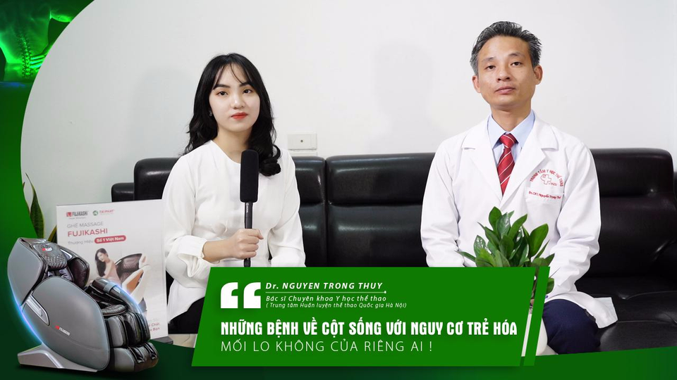 Tài Phát Sport - Talkshow cùng BS Nguyễn Trọng Thủy về “Bệnh cột sống - Nguy cơ trẻ hóa và mối lo không của riêng ai” - 1 Tài Phát Sport - Talkshow cùng BS Nguyễn Trọng Thủy về “Bệnh cột sống - Nguy cơ trẻ hóa và mối lo không của riêng ai” - 1