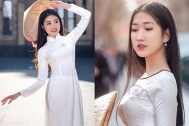 Thiếu nữ xinh đẹp đọ sắc tại cuộc thi Hoa khôi du học sinh Việt tại Úc
