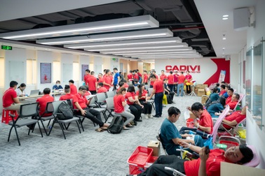 Tập đoàn GELEX tổ chức hiến máu tình nguyện nhân dịp kỷ niệm 35 năm thành lập