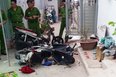 Đôi nam nữ thương vong trong căn phòng trọ bốc cháy