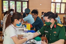 Hơn 600 cán bộ, đoàn viên thanh niên tham gia hiến máu