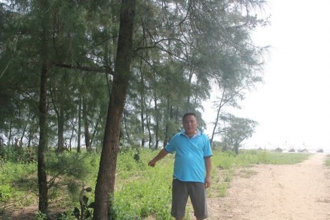 Lô đất ông Võ Thanh Hải đã nộp tiền năm 2002 vẫn chưa được giao.