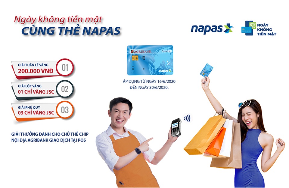 Nhiều ưu đãi từ Agribank từ “Ngày không dùng tiền mặt” - 1 Nhiều ưu đãi từ Agribank từ “Ngày không dùng tiền mặt” - 1