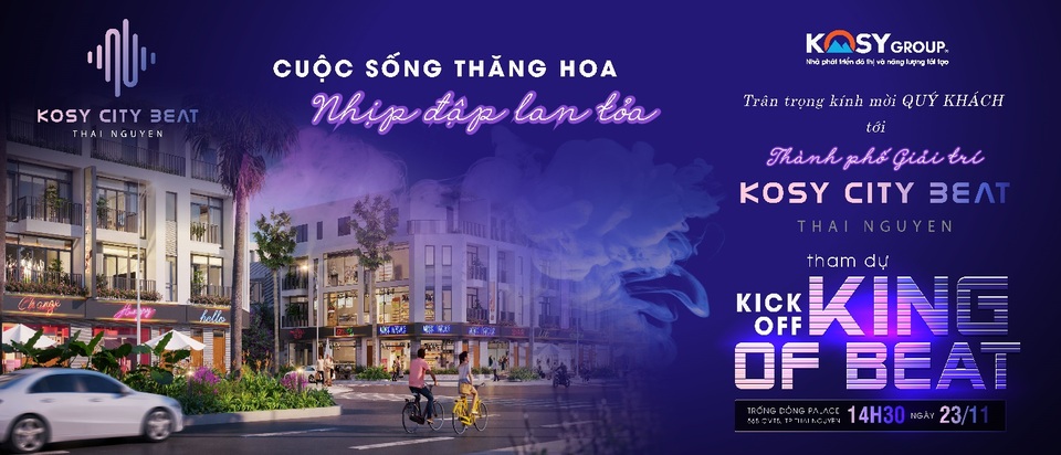 Thị trường bất động sản “thành phố thép” sôi động trở lại với Kosy City Beat Thai Nguyen - 2 Thị trường bất động sản “thành phố thép” sôi động trở lại với Kosy City Beat Thai Nguyen - 2