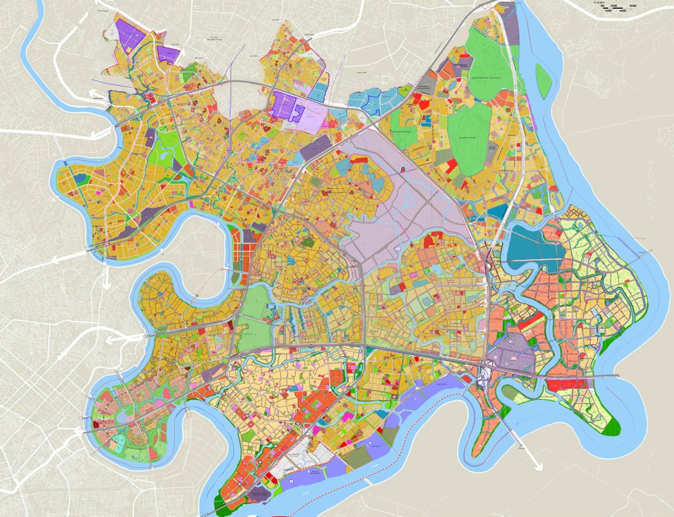 Điều chỉnh quy hoạch TPHCM: Dựa sông, vươn ra biển, phát triển đa trung tâm - 3 Điều chỉnh quy hoạch TPHCM: Dựa sông, vươn ra biển, phát triển đa trung tâm - 3
