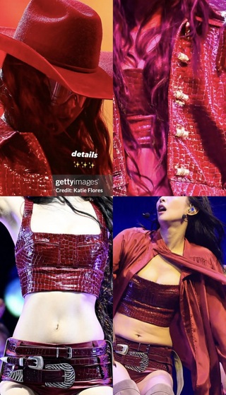 Jennie khoe eo thon, diện quần siêu ngắn gợi cảm trên sân khấu Coachella - 2