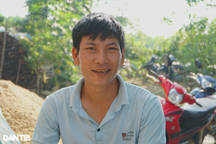 Nam công nhân nghèo được bạn đọc báo Dân trí hỗ trợ xây nhà mới