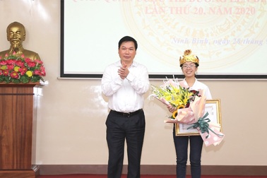 Ninh Bình: Vinh danh quán quân Đường lên đỉnh Olympia