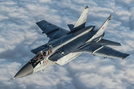 Máy bay chiến đấu MiG-31 của Nga rơi xuống biển