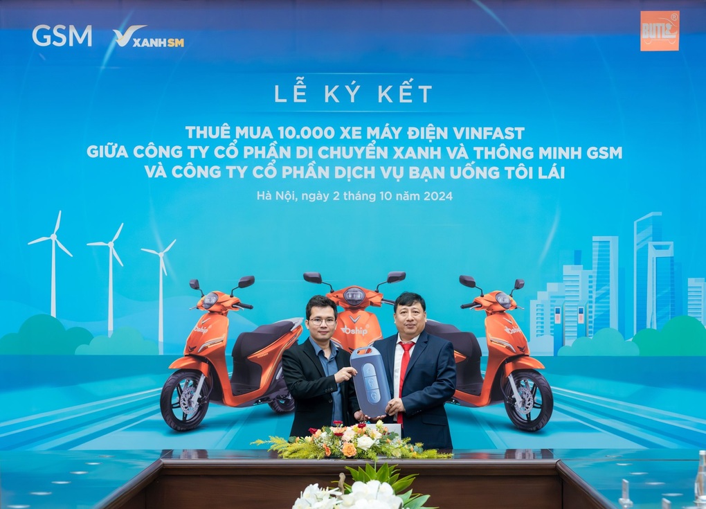 Công ty Bạn Uống Tôi Lái mua và thuê thêm 10.000 xe máy điện VinFast từ GSM - 1 Công ty Bạn Uống Tôi Lái mua và thuê thêm 10.000 xe máy điện VinFast từ GSM - 1