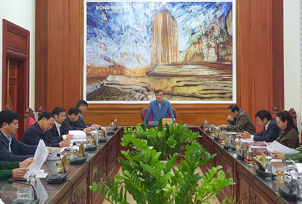 Quảng Bình cắt giảm Đại hội Đảng để tập trung khắc phục hậu quả mưa lũ - 1 Quảng Bình cắt giảm Đại hội Đảng để tập trung khắc phục hậu quả mưa lũ - 1