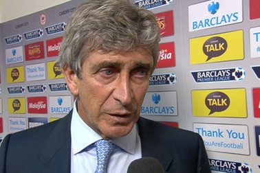 Pellegrini nổi cáu vì hàng thủ Man City