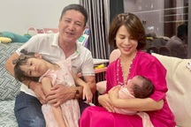 NSƯT Chí Trung hạnh phúc khoe cháu nội thứ 2 mới chào đời