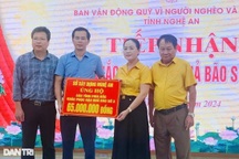 Nghệ An kêu gọi gần 13 tỷ đồng ủng hộ đồng bào các tỉnh miền Bắc