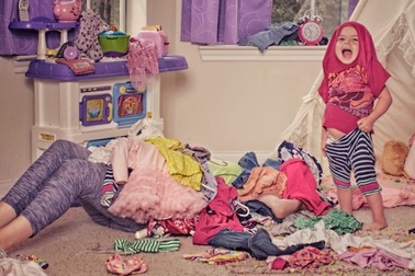 Mẹ và bé - “bãi chiến trường” náo loạn