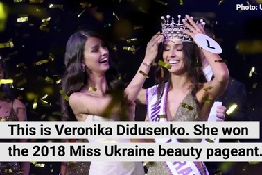 Veronika Didusenko bị tước vương miện  Hoa hậu Ukraine