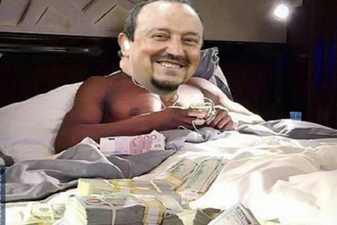 Cư dân mạng chế ảnh hài hước về sự ra đi của Benitez