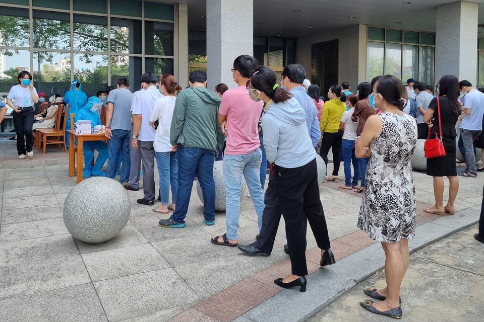 Đà Nẵng xét nghiệm toàn thể cán bộ, công chức Trung tâm hành chính - 2 Đà Nẵng xét nghiệm toàn thể cán bộ, công chức Trung tâm hành chính - 2