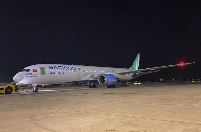 Bamboo Airways bay thẳng Saudi Arabia đưa đội tuyển Việt Nam về nước sau trận đấu vòng loại 3 World Cup 2022 - Ảnh 1.