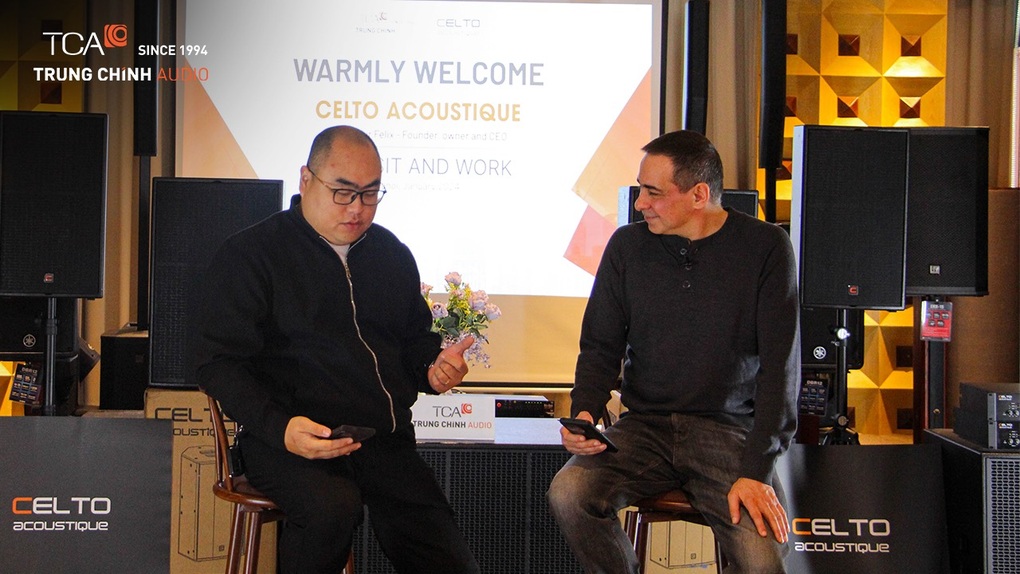 CELTO - dòng loa châu Âu đã có mặt tại Việt Nam - 2 CELTO - dòng loa châu Âu đã có mặt tại Việt Nam - 2