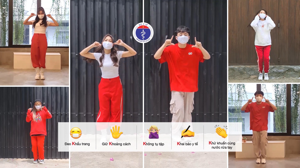 Vũ điệu 5K: Sự lan tỏa đầy cảm hứng từ Bộ Y tế - 1 Vũ điệu 5K: Sự lan tỏa đầy cảm hứng từ Bộ Y tế - 1