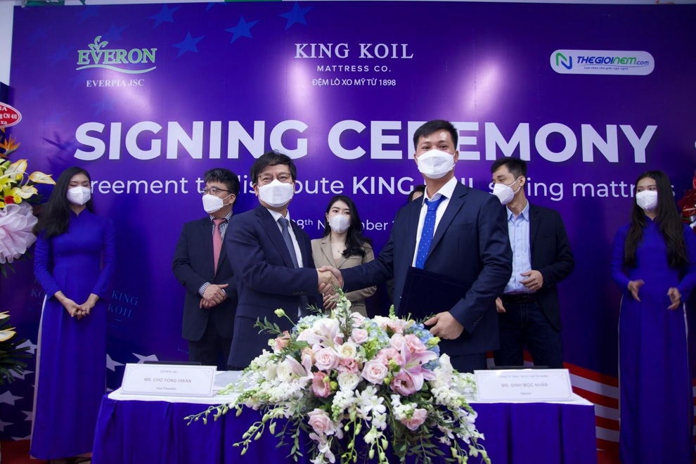 Thị trường nệm sôi động với cú bắt tay giữa Kingkoil và Thế giới nệm - 1 Thị trường nệm sôi động với cú bắt tay giữa Kingkoil và Thế giới nệm - 1