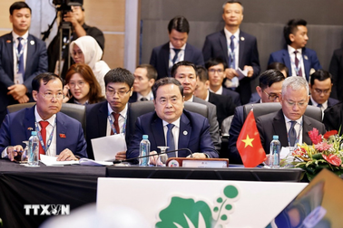 Chủ tịch Quốc hội phát biểu tại Phiên họp Ban Chấp hành Đại hội đồng AIPA-46