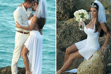 “Siêu mẫu ngực bự” cưới chồng lần ba sau 1 tháng hò hẹn