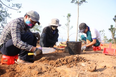 Quảng Ngãi: Phát hiện dấu tích kiến trúc Chămpa