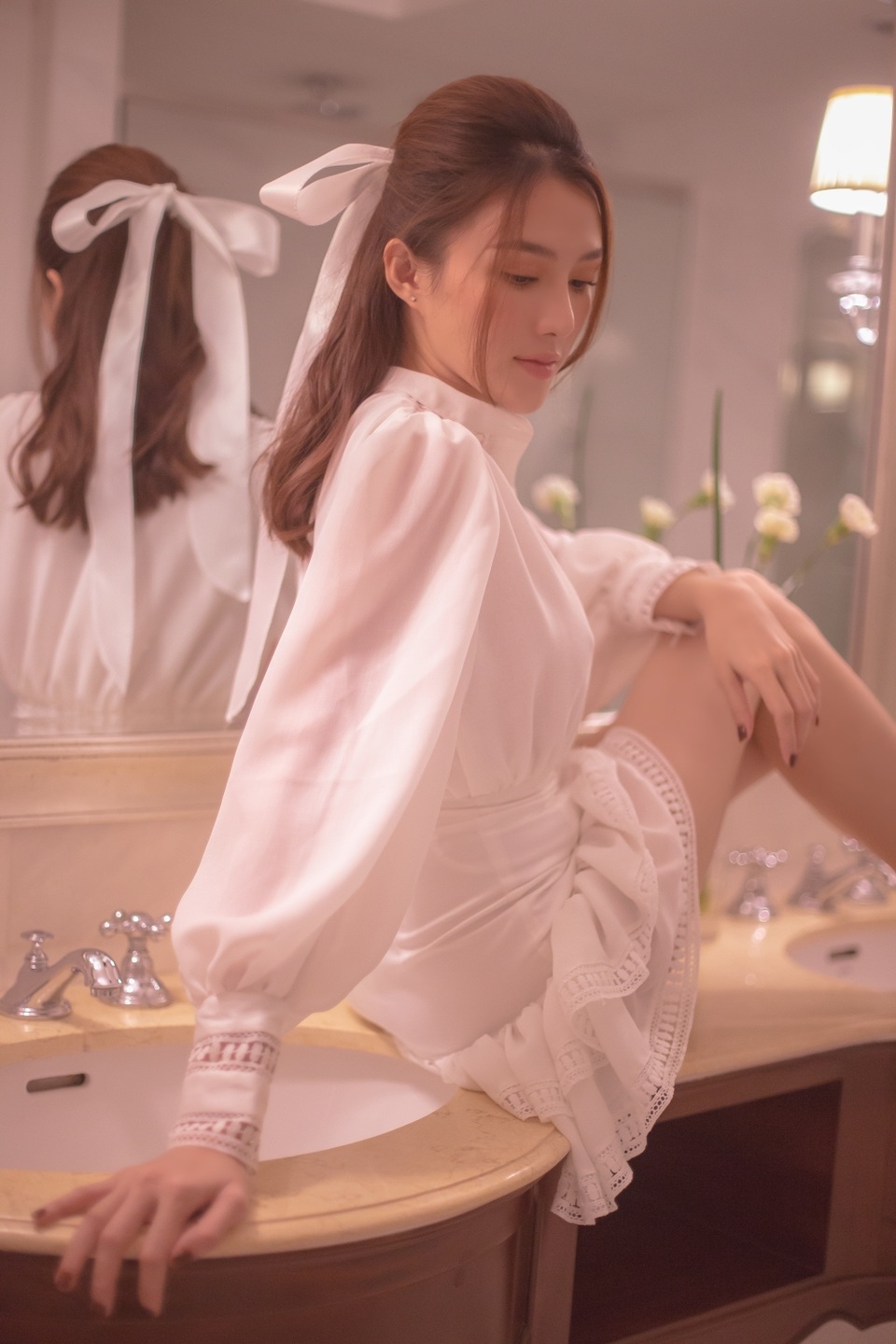 Lê Hà The Face khoe dáng thon gọn, tái xuất sau 3 năm ở nhà chăm con - 5 Lê Hà The Face khoe dáng thon gọn, tái xuất sau 3 năm ở nhà chăm con - 5